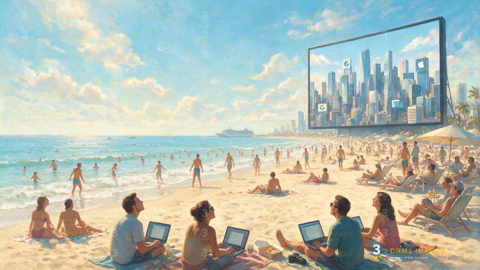 Caribbean Waters and Tech Tides