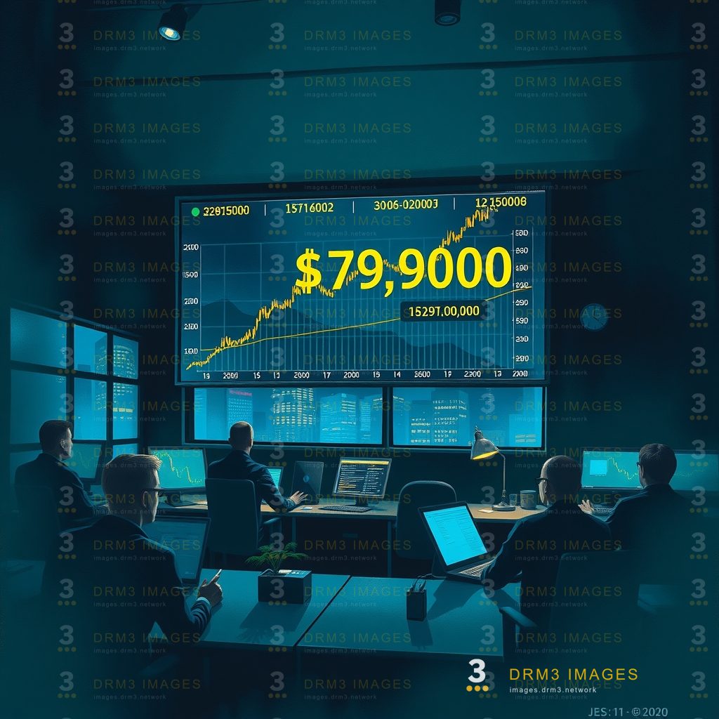 Bitcoin rallies past $79,000 as stocks surge