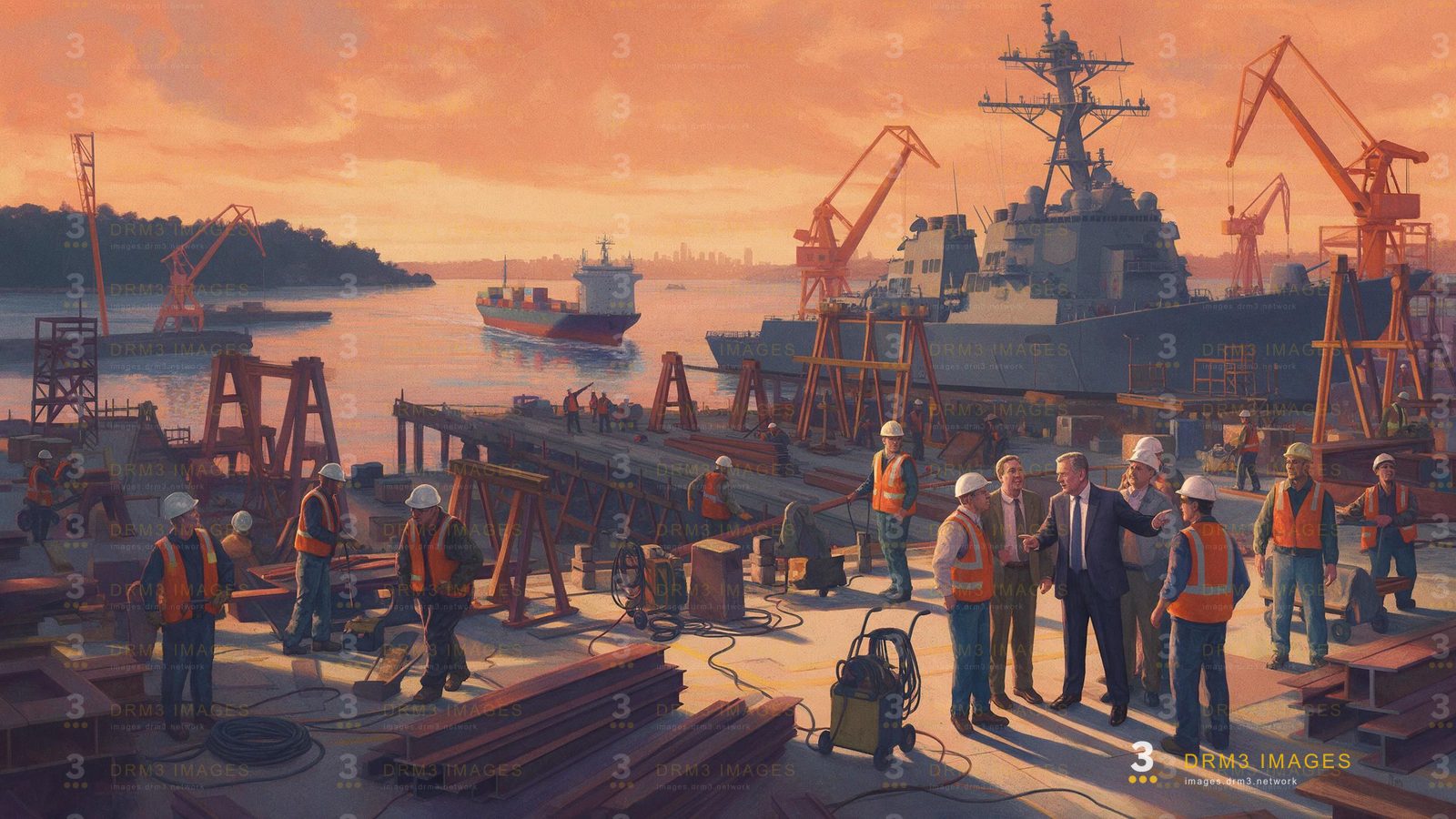 Shipbuilding Industry Expands Globally