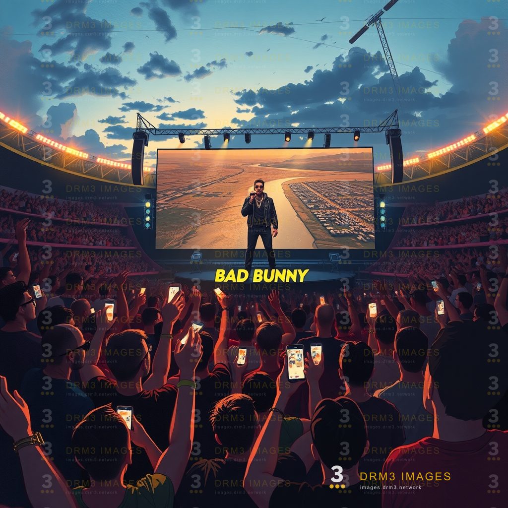 Bad Bunny closes world tour with message on Puerto Rico's water and power