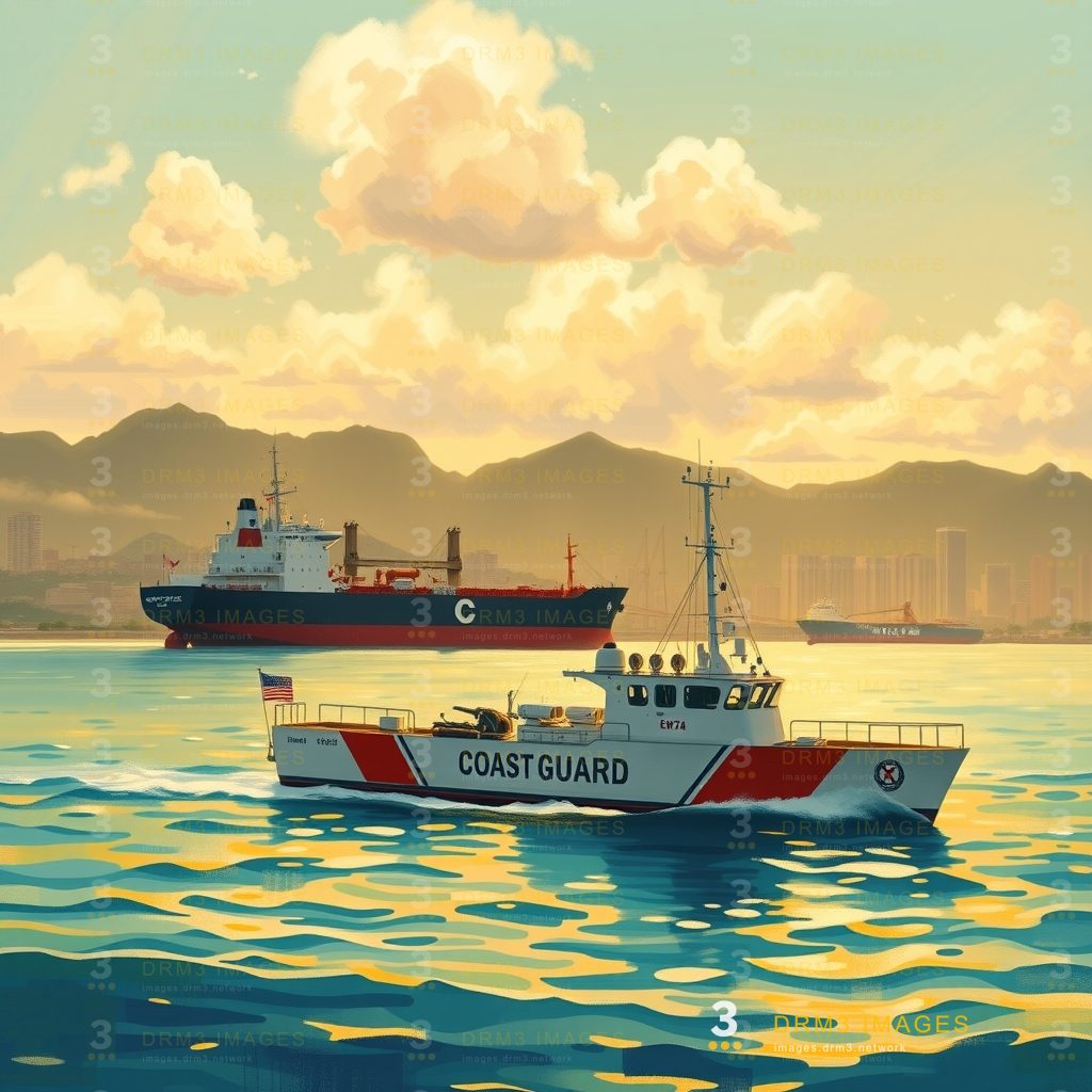 Coast Guard safety zone set around vessel 'Denise Foss' off Honolulu