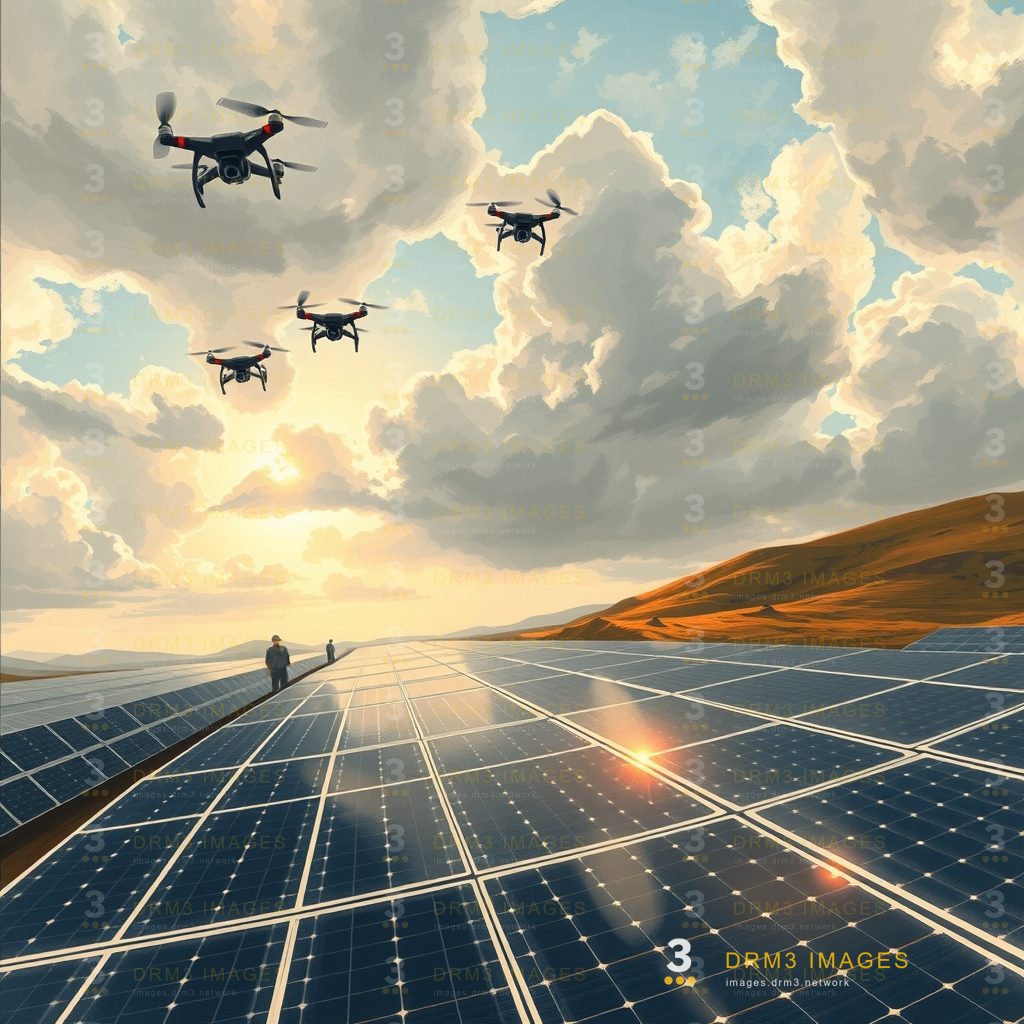 Meteoric plans drone swarms to manipulate clouds over solar farms