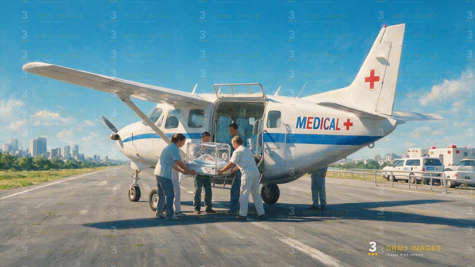 IMSS airlifts 50-day-old newborn from Torreón to Guadalajara hospital