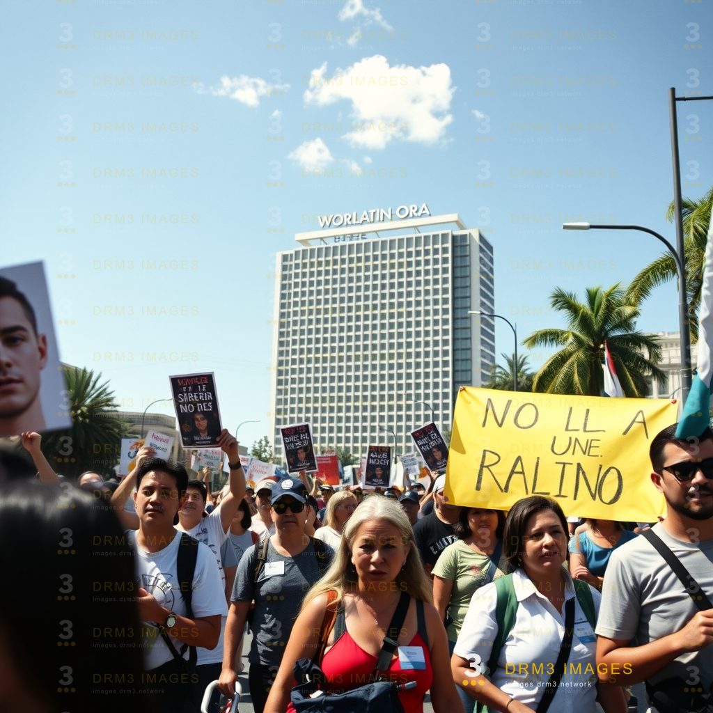 Protesters march toward Milla de Oro as highway lanes reopen