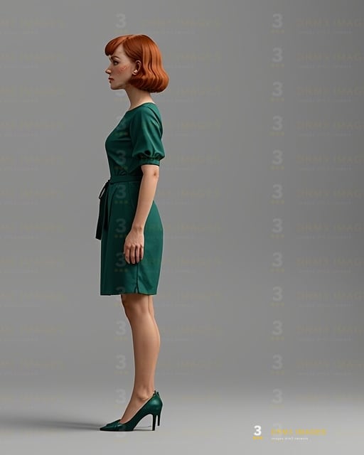 The weather presenter, left