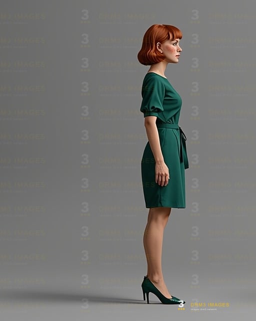 The weather presenter, right