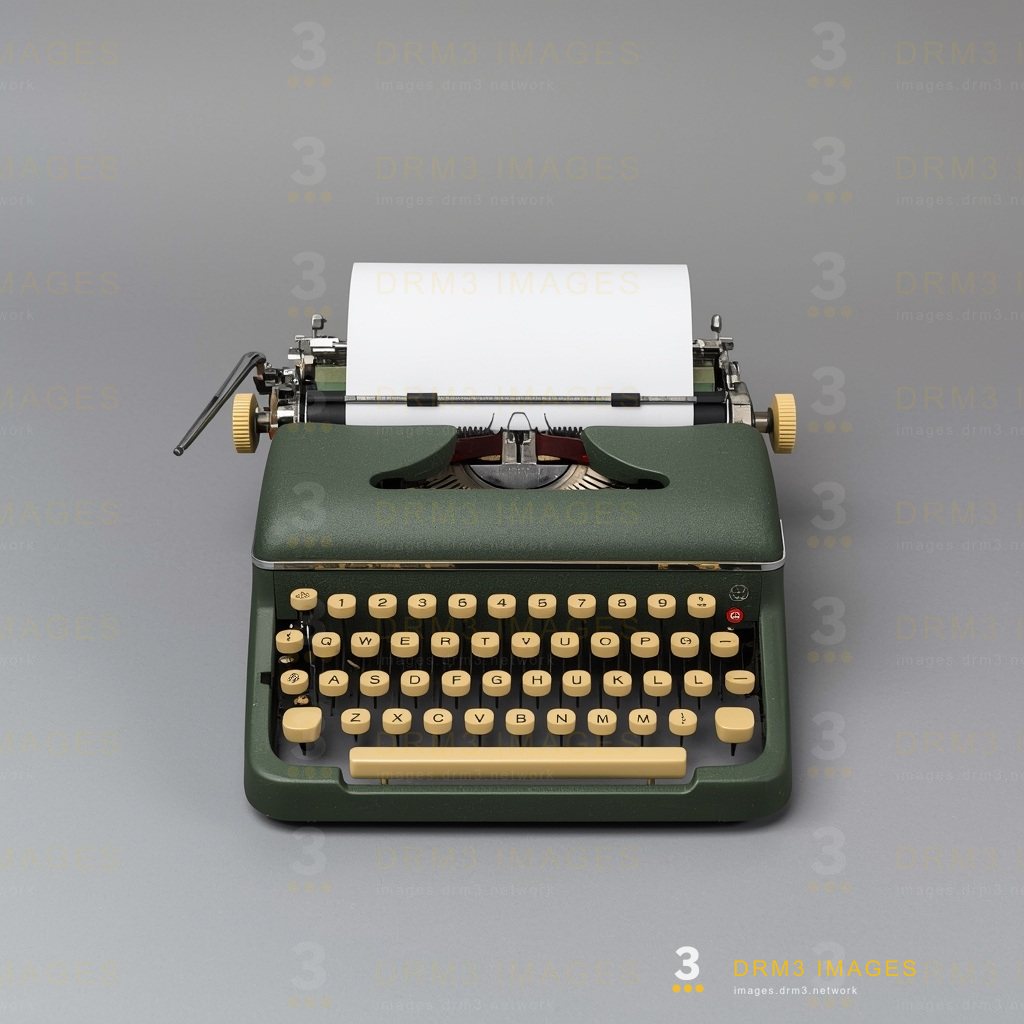 Vintage typewriter
