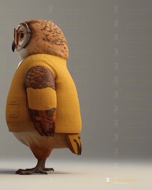 Professor Hoot, left