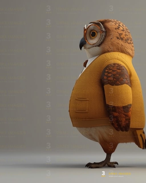 Professor Hoot, right