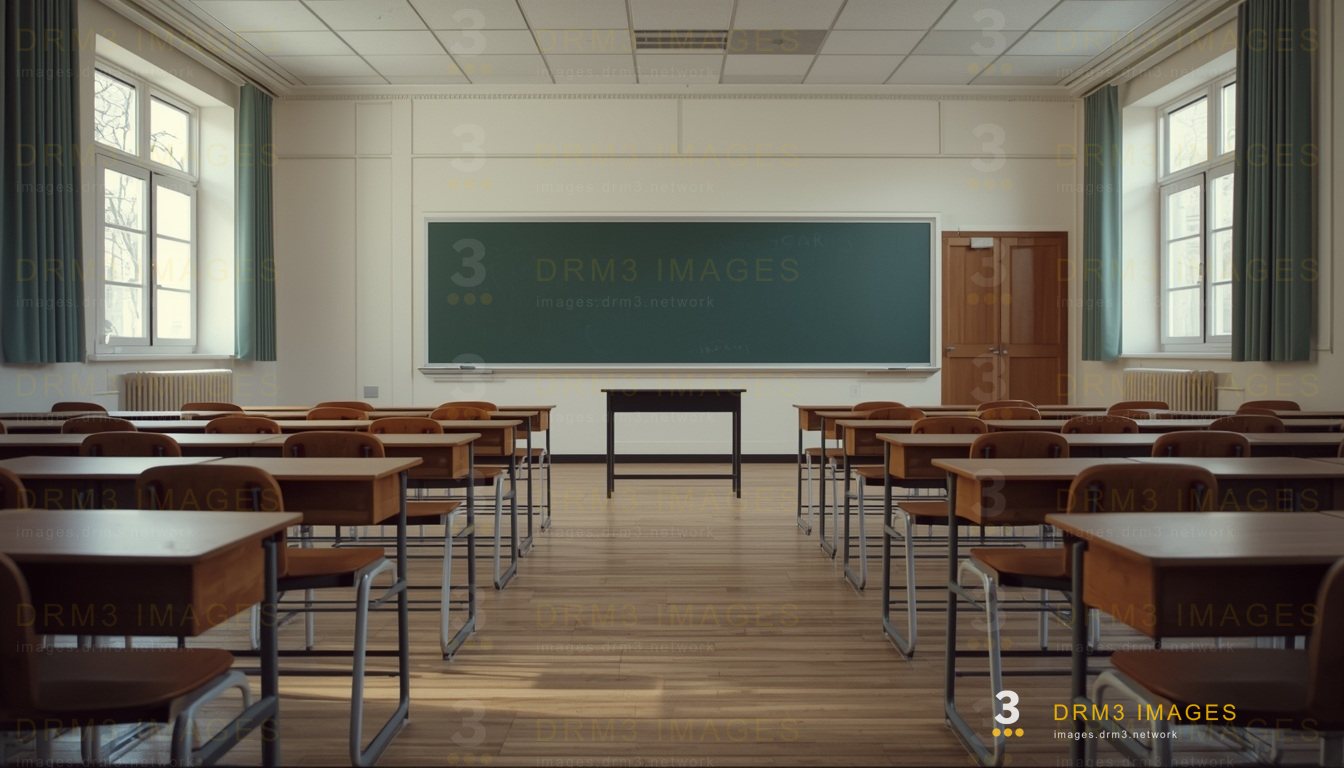 Empty classroom