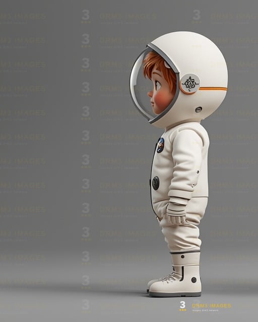 Pip the astronaut, right