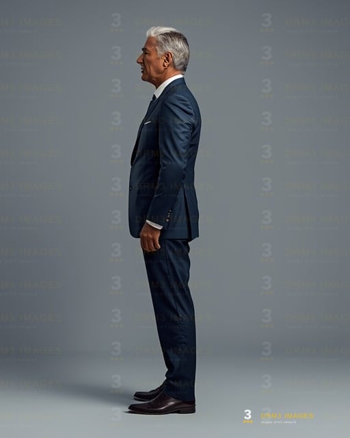 The studio anchor, left