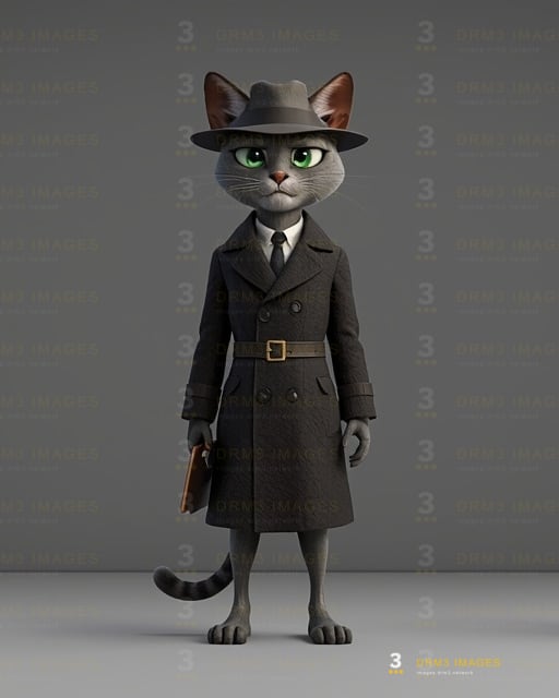Inspector Whiskers, front