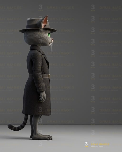 Inspector Whiskers, left