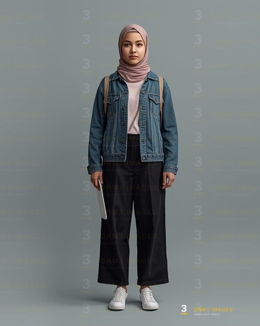 The student, front