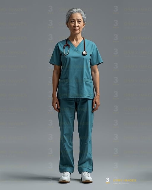 The nurse, front