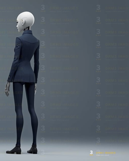 Vela the android anchor, left